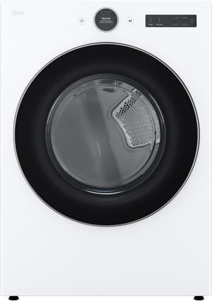 LG 7.4 Cu. Ft. White Front Load Electric Dryer