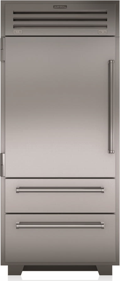 Sub Zero 36 Pro Bottom Freezer Refrigerator Pro3650 Rh