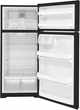 GE® 28" 17.5 Cu. Ft. Black Top Freezer Refrigerator-1