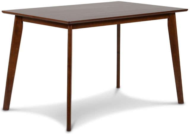 New Classic® Home Furnishings Morocco Walnut Brown 47" Rectangular Dining Table with 4 Chairs-1