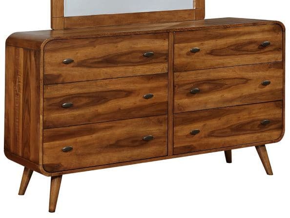 Coaster® Robyn Dark Walnut Dresser & Mirror-4
