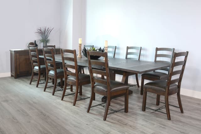 Sunny Designs™ Homestead Tabaco Leaf Extension Table with 4 Chairs-0