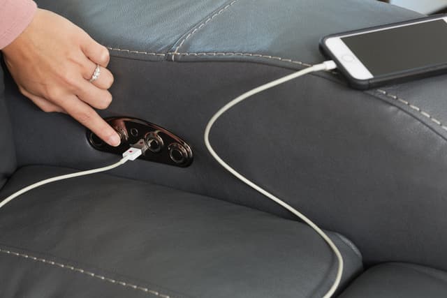 Catnapper® Angelo Power Reclining Lay-Flat Sofa with Power Headrest-4