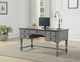 Flexsteel® Plymouth® Distressed Graywash Writing Desk-5