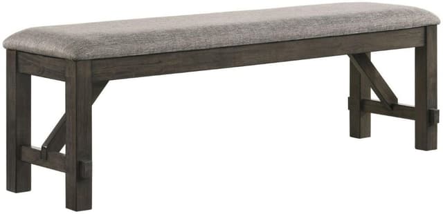 New Classic® Gulliver Rustic Brown Bench-0