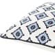 Surya Fenna Ivory 22"x22" Toss Pillow with Polyester Insert-1