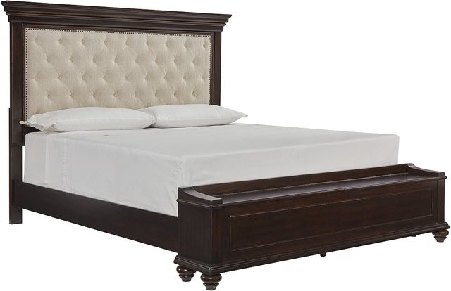 Signature Design by Ashley® Brynhurst Dark Brown King ...