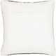 Surya Niko Black 20"x20" Pillow Shell with Polyester Insert-1