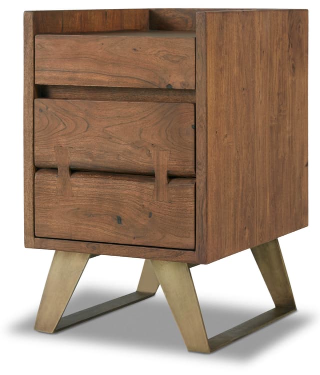 Jaipur Furniture Planck Live Edge Filing Cabinet-0