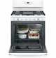 GE® 30" White Freestanding Gas Range-2