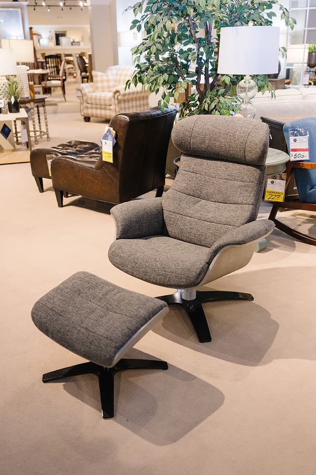 KARMA CHAIR AND OTTOMAN-1