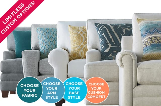 Bassett® Furniture C000-92SF Custom Sofa-0