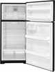 GE® 28" 16.6 Cu. Ft. Black Top Freezer Refrigerator-1