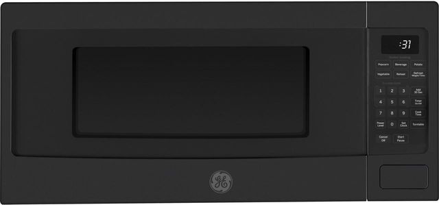 GE Profile™ 1.1 Cu. Ft. Black Slate Countertop Microwave Oven-PEM31FMDS