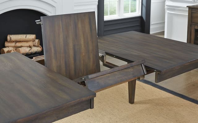 A-America® Kingston Dusty Black Dining Table and 4 Side Chairs-4