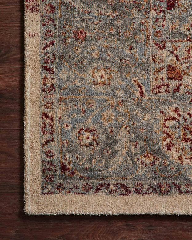 Loloi® Rugs Jasmine Slate / Brick 5" x 8" Rug-2