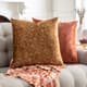 Surya Collins Tan 20"x20" Toss Pillow with Polyester Insert-4