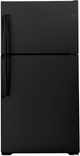 GE® 33" 21.9 Cu. Ft. Black Top Freezer Refrigerator-0