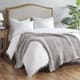 Olliix by Madison Park Chunky Double Knit Grey Throw-0