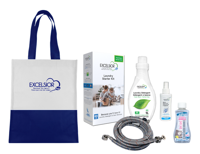 Excelsior® HE 1L Fresh Scent Washer Essentials Kit-0