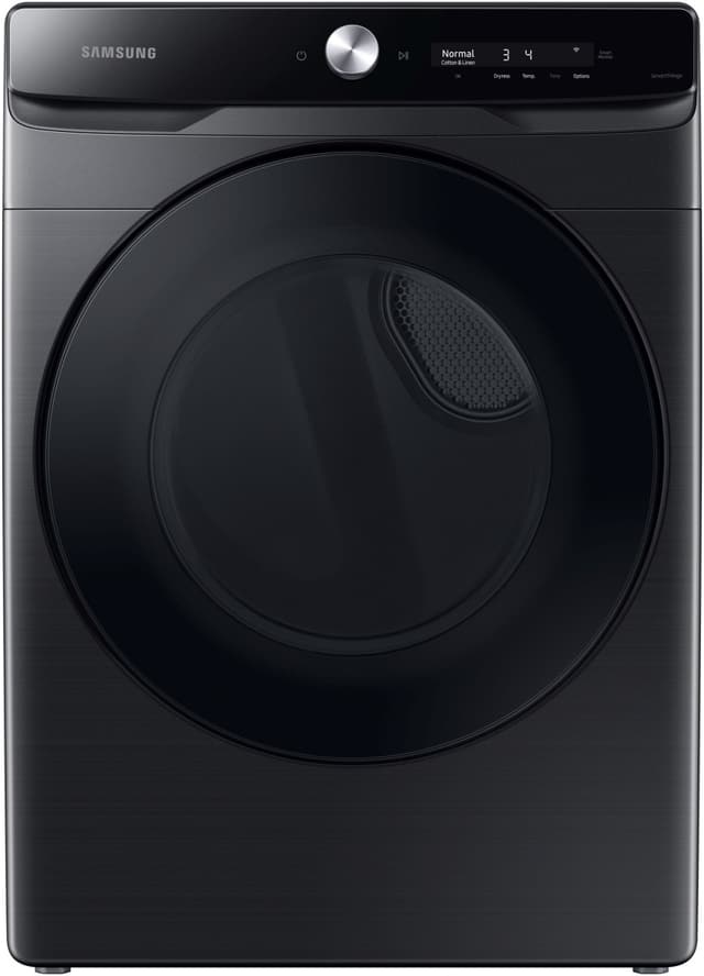 Front view of the Samsung DVG50A8600V gas dryer