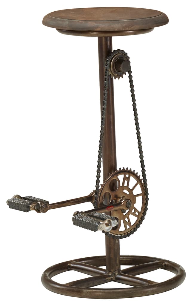 Jaipur Furniture Industrial Cycle Bar Stool-0