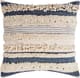 Surya Temara Navy 22"x22" Pillow Shell with Down Insert-0