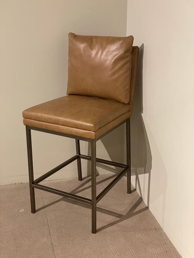 COGNAC 24" LEATHER COUNTER STOOL-2