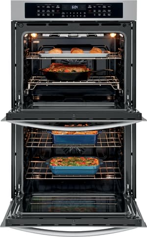 Frigidaire Gallery Double Electric Wall Oven Frigidaire Gallery 30" Stainless Steel Double Electric Wall Oven