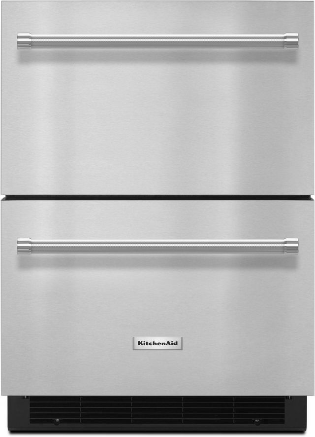 Kitchenaid 4 7 Cu Ft Stainless Steel Refrigerator Freezer