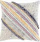 Surya Raja Bright Pink 20"x20" Pillow Shell with Down Insert-0