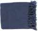 Surya Tressa Navy 50"x60" Throw Blanket-0