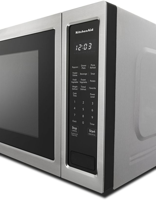 Kitchenaid 2 2 Cu Ft Stainless Steel Countertop Microwave Oven