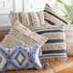 Surya Helena Taupe 18"x18" Pillow Shell with Down Insert-1
