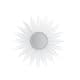 Olliix by Madison Park Fiore Silver Large Sunburst Mirror-1