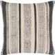 Surya Lola Black 20"x20" Pillow Shell with Polyester Insert-0