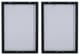 A & B Home 2-Piece Blue/Green Serene Printed Acrylic Wall Art Set-3