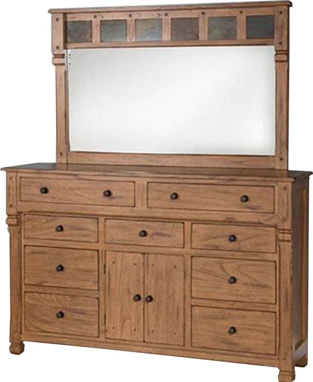Sunny Designs Sedona Dresser and Mirror-0
