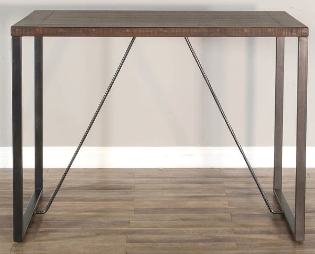 Sunny Designs™ Newport Tobacco Leaf Counter Height Table-1