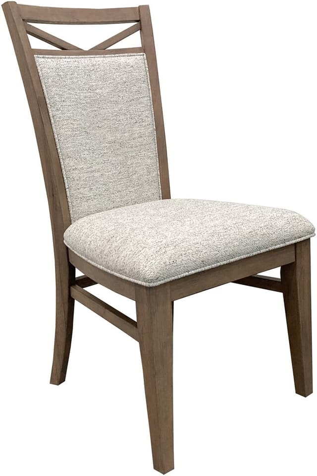 Parker House® Americana Modern Dining Weathered Cotton and Cotton Dining Table with 4 Chairs-2