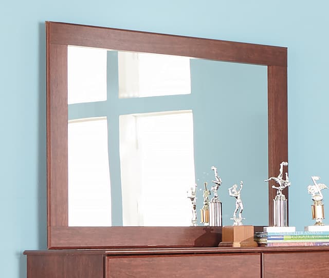 Perdue Woodworks Cinnamon Fruitwood Mirror-0