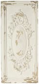A & B Home Alcott White Single Decorative Wall Panel-0