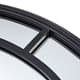 Olliix by Martha Stewart Katonah Black Round Framed Décor Wall Mirror-1