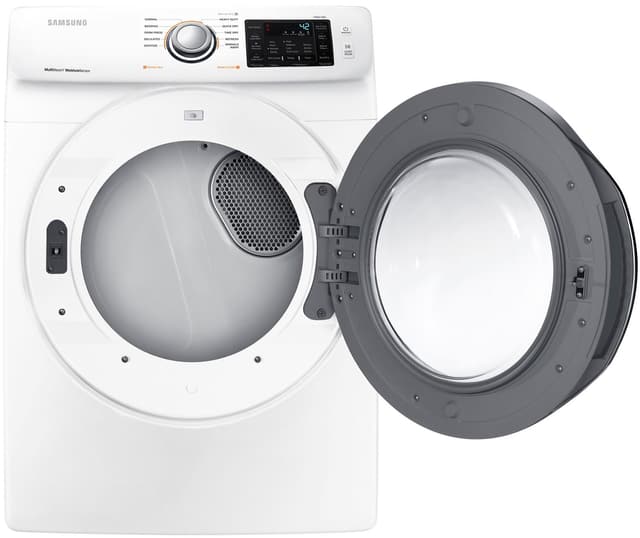 Samsung Front Load Electric Dryer-White-1