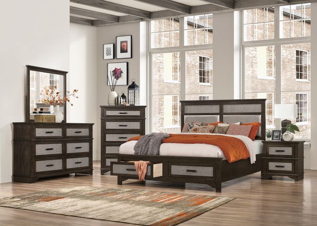 Austin 718 Queen Bedroom Group With Free 32 Tv Mattress And