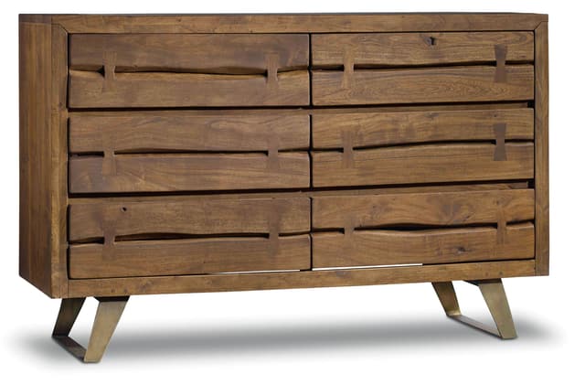 Jaipur Furniture Planck Live Edge Dresser and Mirror-1