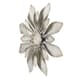 A & B Home Silver Flower Wall Decor-2
