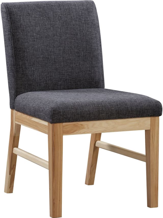 A-America® Esmond Brown Leg Dining Table & 6 Gray Chairs-3