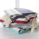 Surya Troy Gray 50"x70" Throw Blanket-4