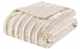 Olliix by Madison Park Duke1 White Long Fur Throw-0